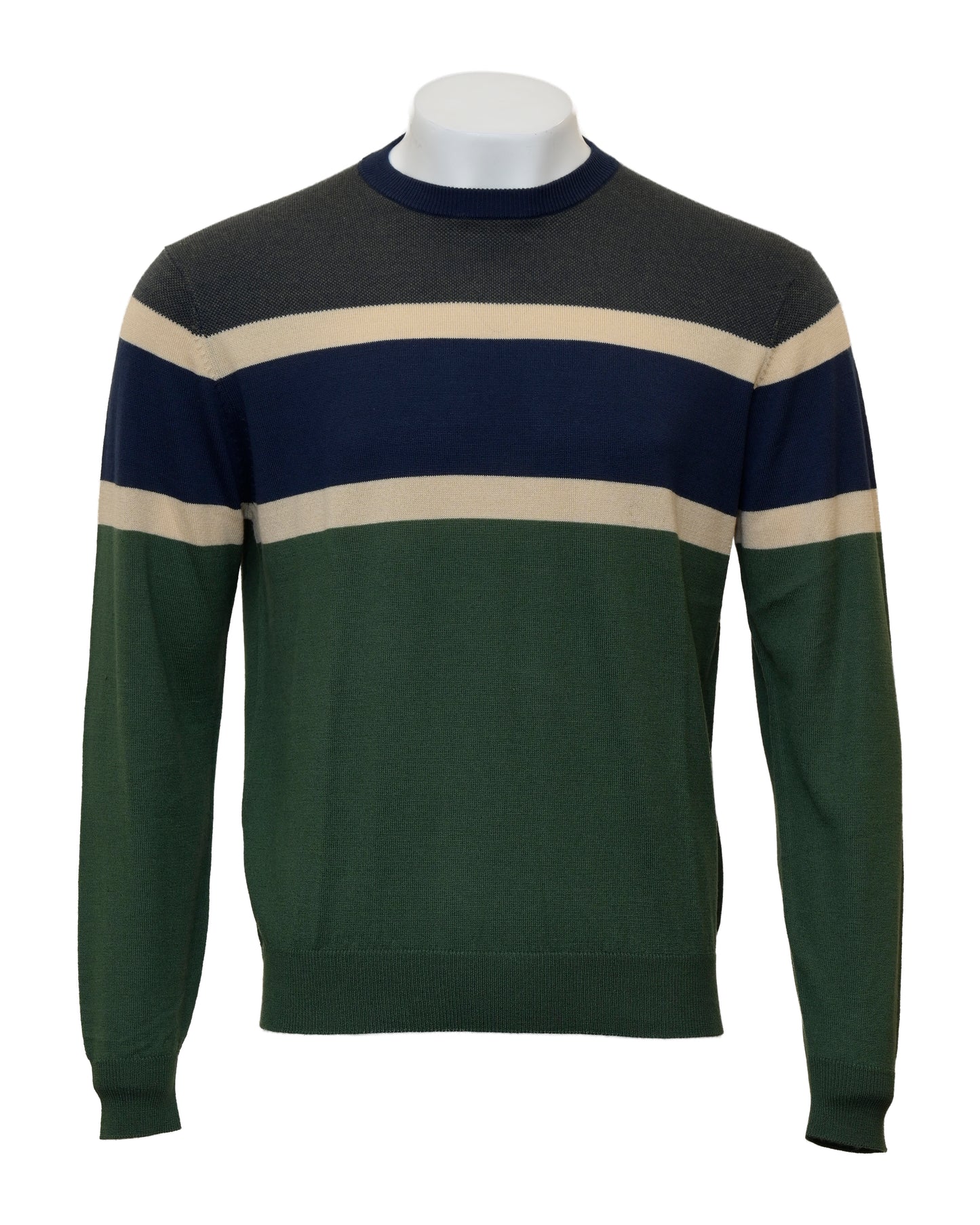 Birdseye Stripe Sweater