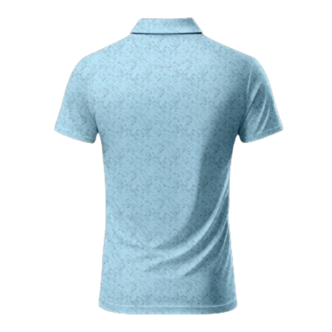 Speckles Sky Blue Polo