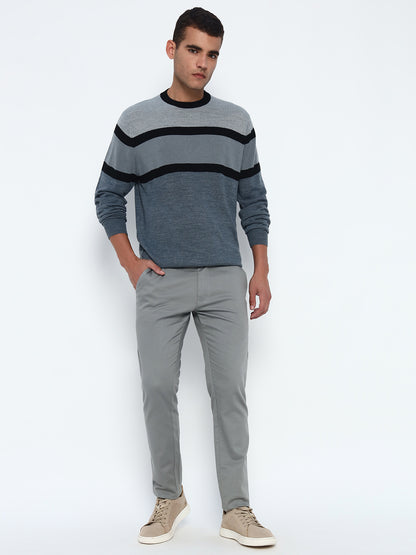 Birdseye Stripe Sweater