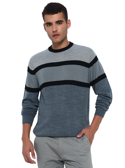 Birdseye Stripe Sweater