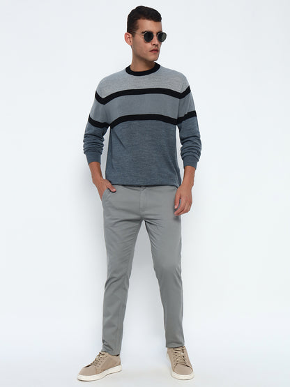 Birdseye Stripe Sweater