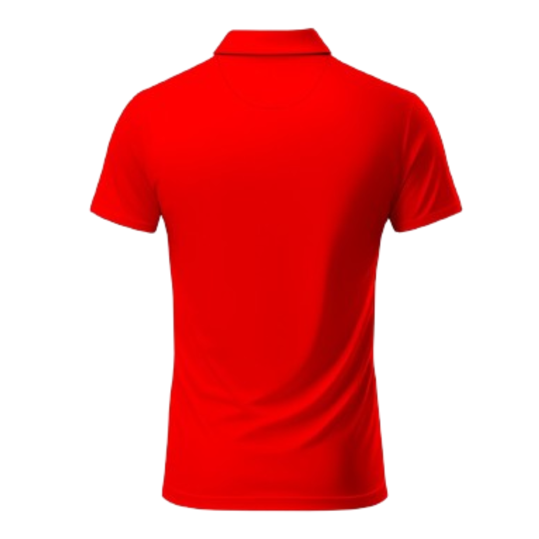 Bright Red Jack Nicklaus Solid Polos