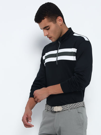 Angled Stripe Polo