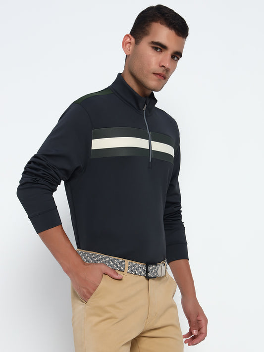 Angled Stripe Polo