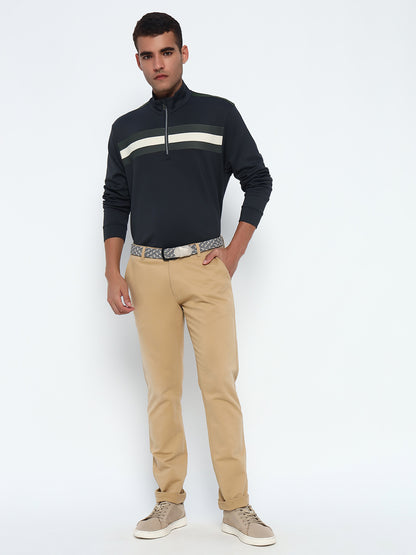 Angled Stripe Polo