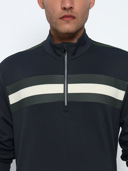 Angled Stripe Polo