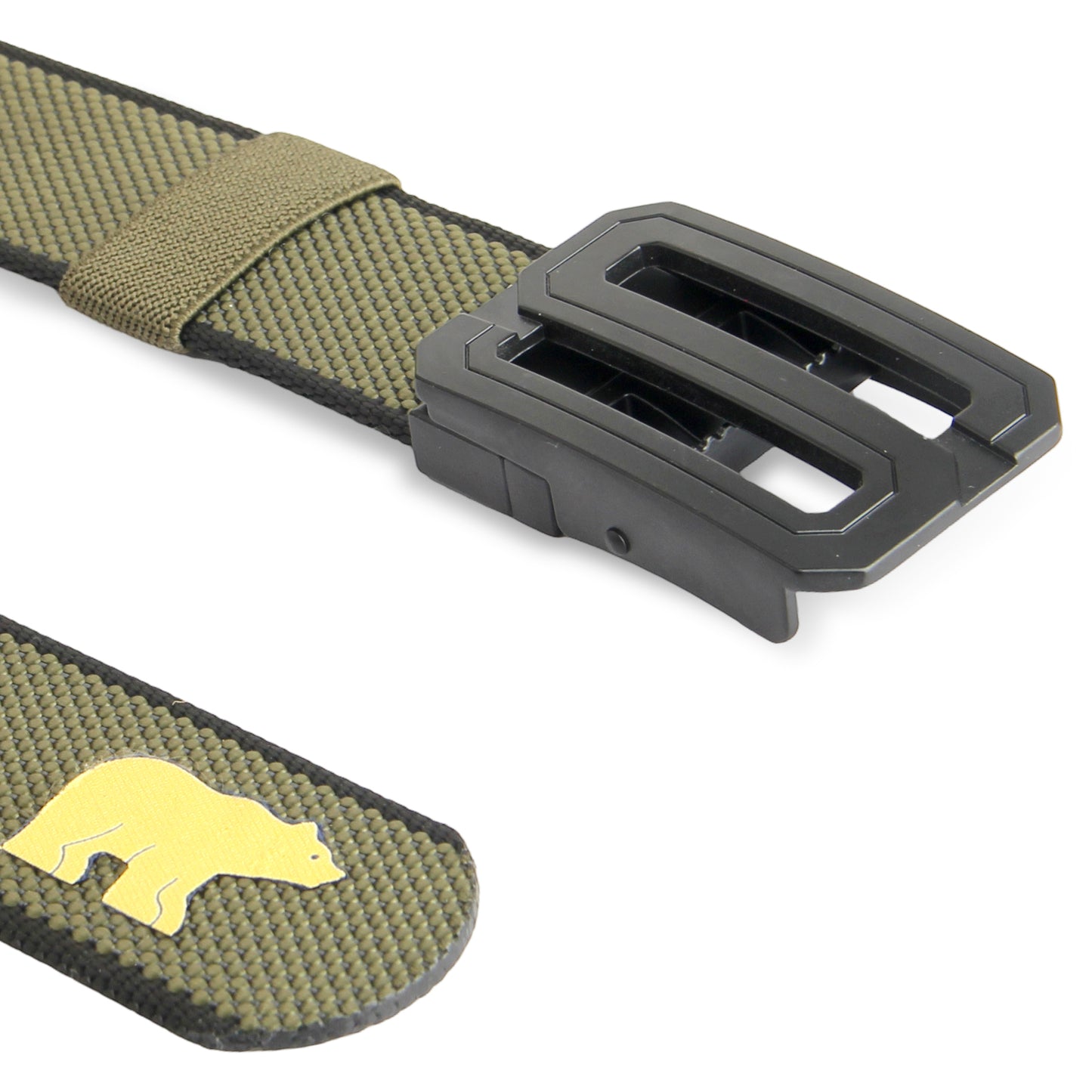 Jack Nicklaus Reversible Golf Belt for Men | Adjustable Polyester Belt with Metal Buckle