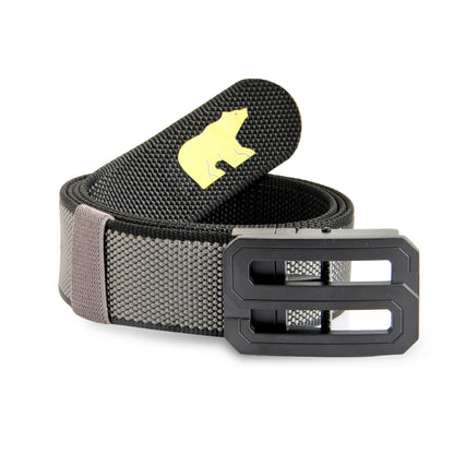 Jack Nicklaus Reversible Golf Belt for Men | Adjustable Polyester Belt with Metal Buckle