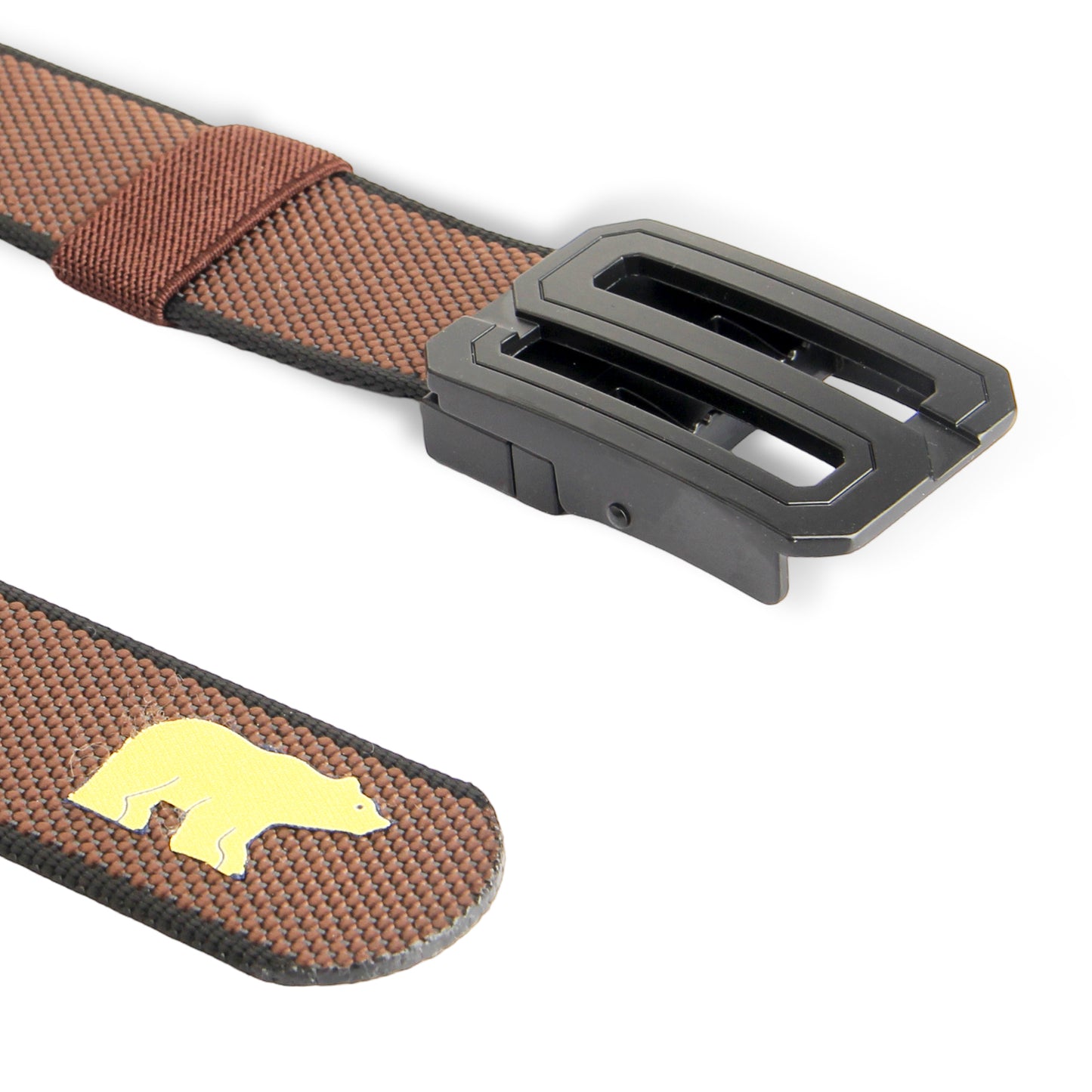 Jack Nicklaus Reversible Golf Belt for Men | Adjustable Polyester Belt with Metal Buckle