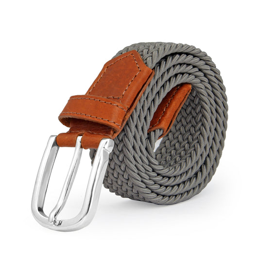 Grey Jack Nicklaus Elastic Stretch Belt