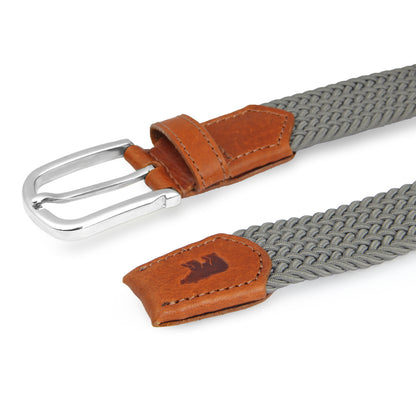 Grey Jack Nicklaus Elastic Stretch Belt