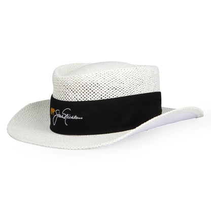 White Jack Nicklaus Straw Hats