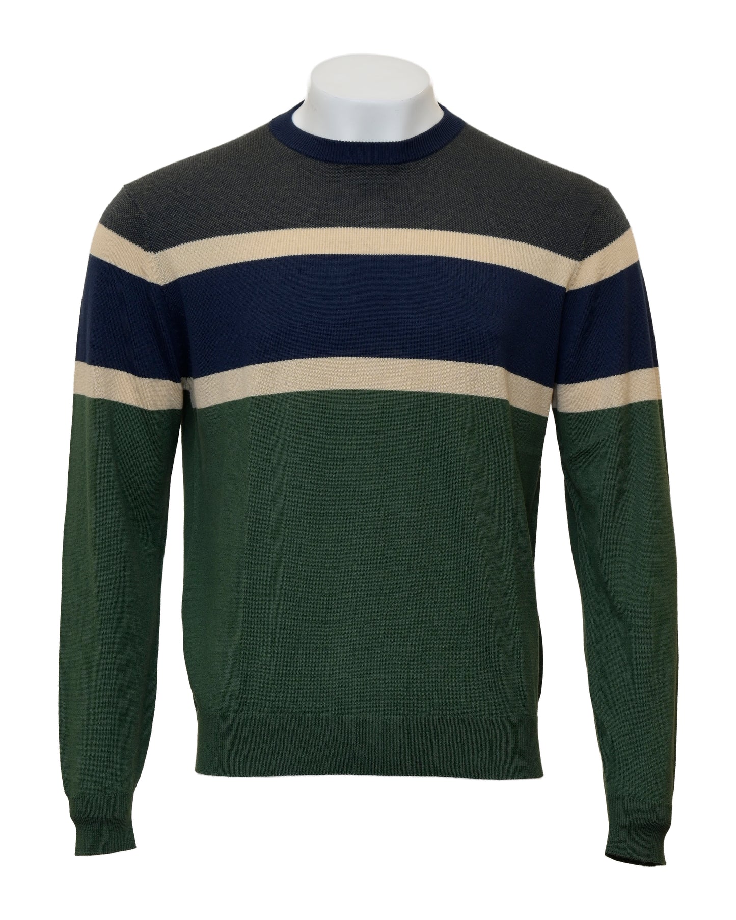 Birdseye Stripe Sweater