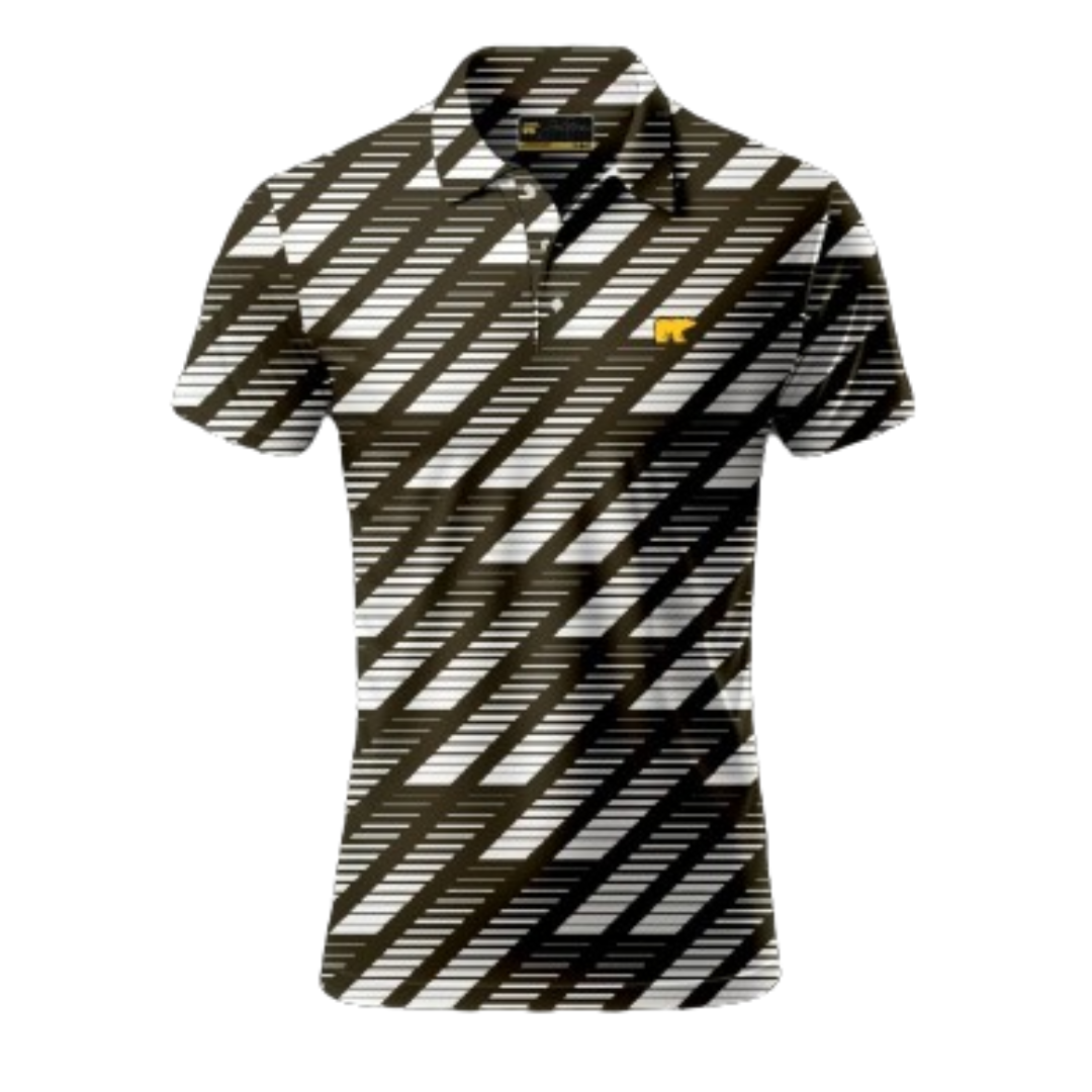 Stairway Olive PRINT POLO