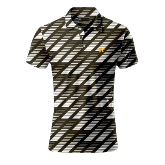 Stairway Olive PRINT POLO