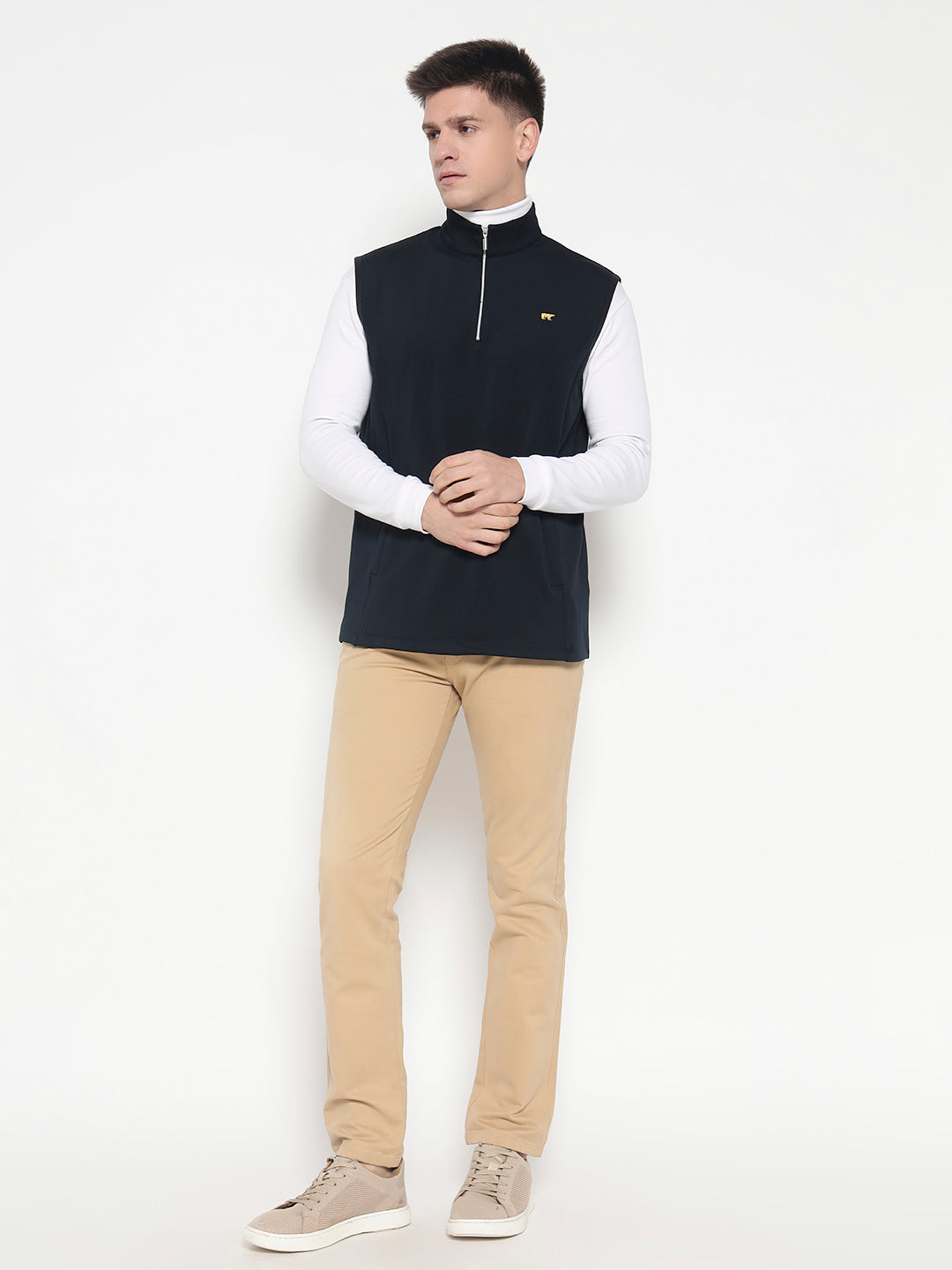 Men's Sleevless Tech Vest – Charcol Grey