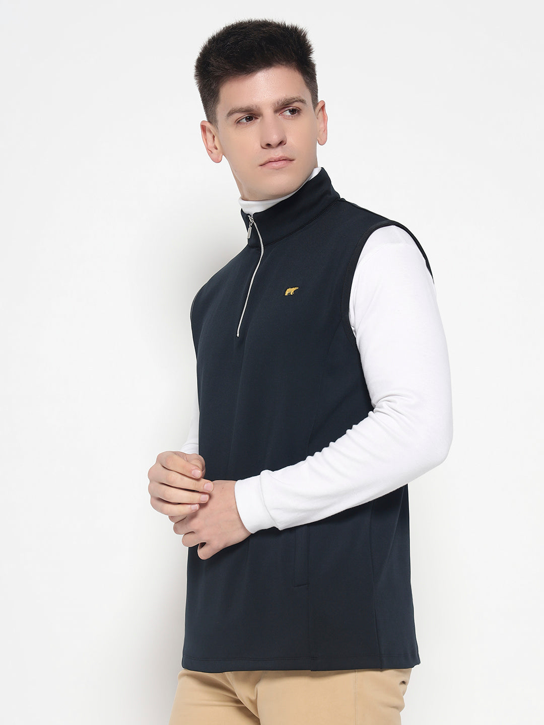 Men's Sleevless Tech Vest – Charcol Grey