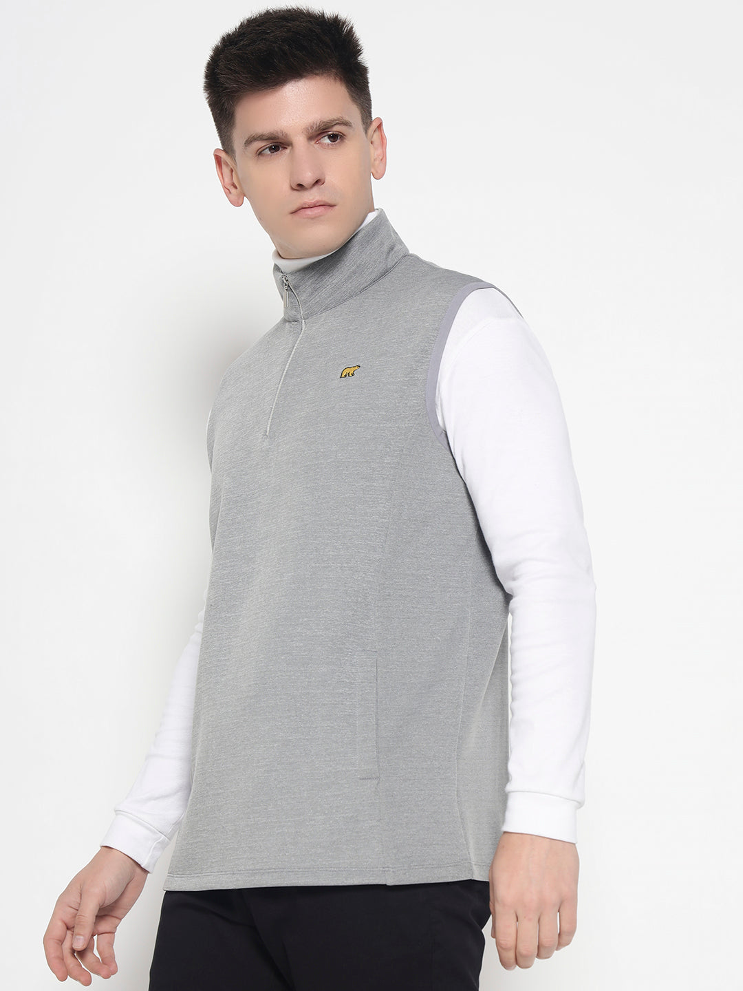 Men's Sleevless Tech Vest – Charcol Grey