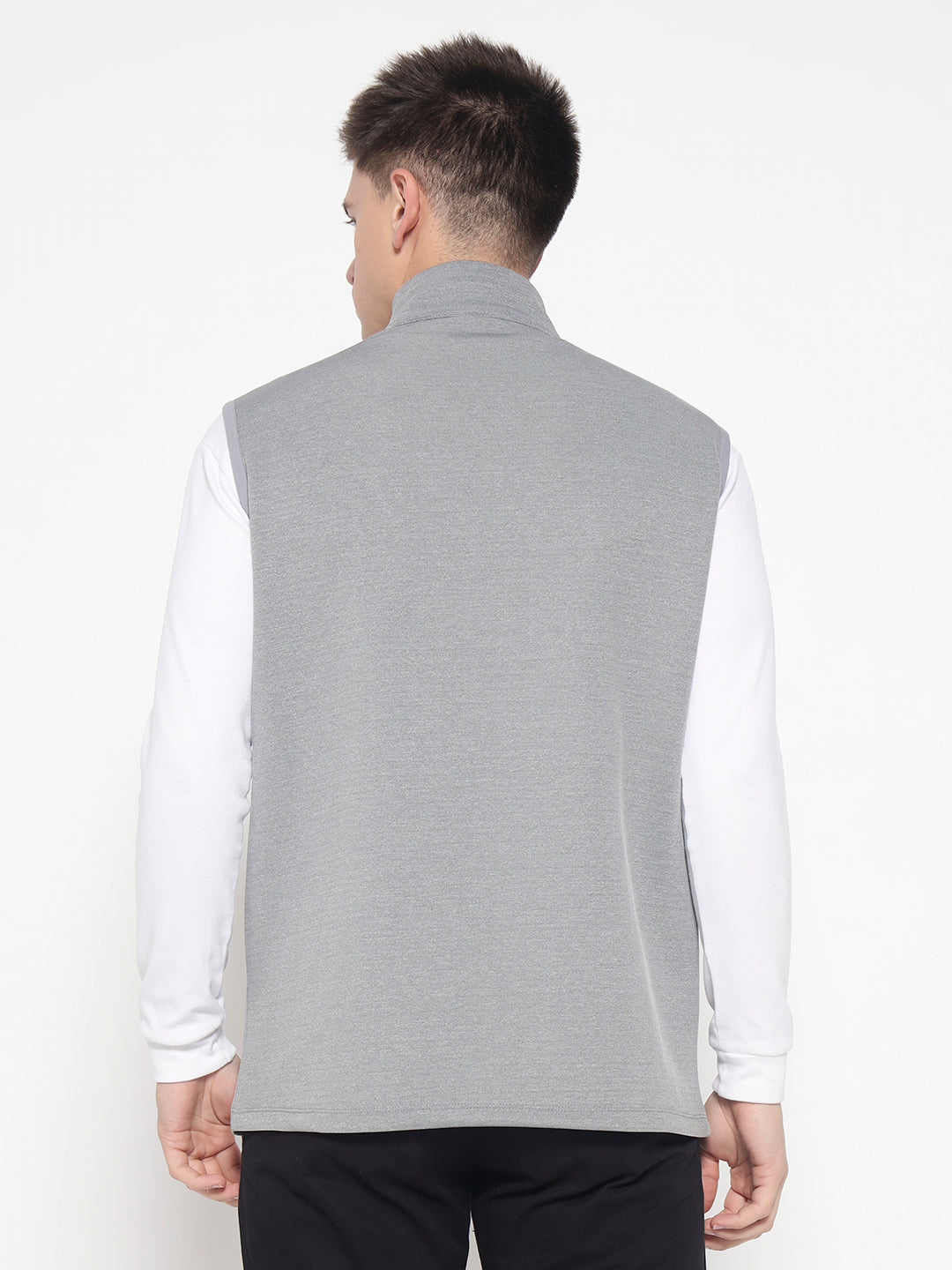 Men's Sleevless Tech Vest – Charcol Grey