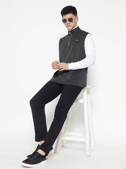 Men's Sleevless Tech Vest – Charcol Grey