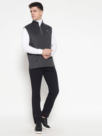 Men's Sleevless Tech Vest – Charcol Grey