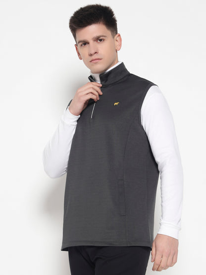 Men's Sleevless Tech Vest – Charcol Grey