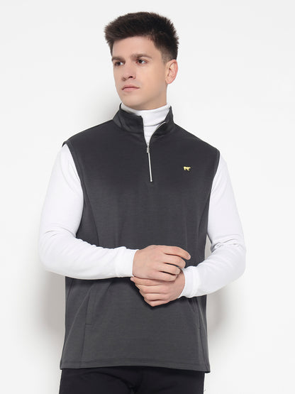 Men's Sleevless Tech Vest – Charcol Grey