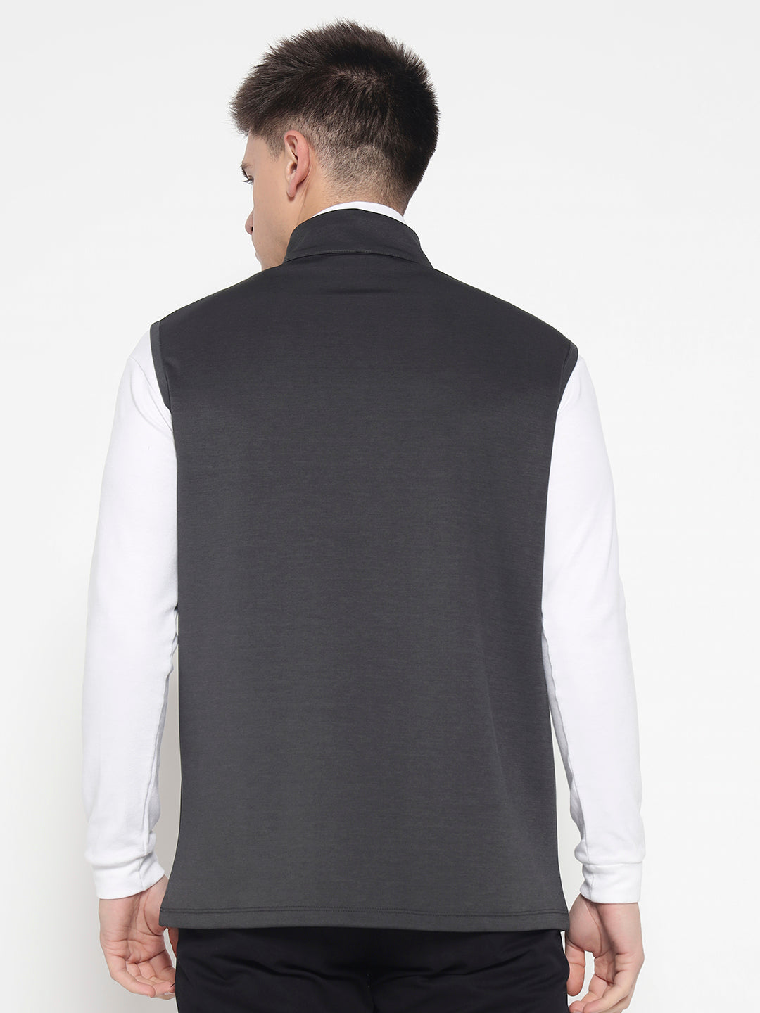 Men's Sleevless Tech Vest – Charcol Grey