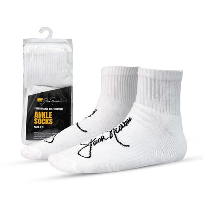 Ankle-Length Sports Socks | Breathable Cotton Socks for Everyday & Active Wear-Pack of 3