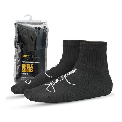 Ankle-Length Sports Socks | Breathable Cotton Socks for Everyday & Active Wear-Pack of 3